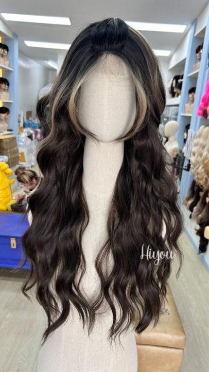 วิกทอมือไหมฟอก ลอนคลื่น