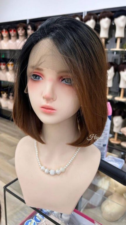 วิกทอมือไหมฟอก บ๊อบสั้น