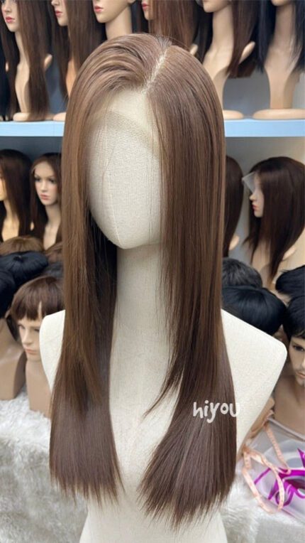 วิกทอมือไหมฟอกตรงพริ้ว