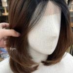 วิกทอมือไหมฟอก บ๊อบปะบ่า