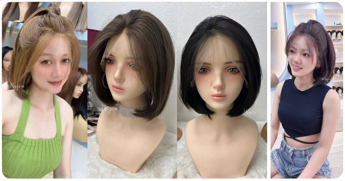 วิกทอมือไหมฟอก